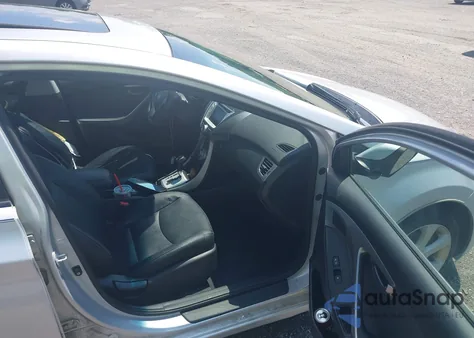 2012 Hyundai Elantra Limited (Ulsan Plant) from USA, damaged, VIN KMHDH4AE6CU231330